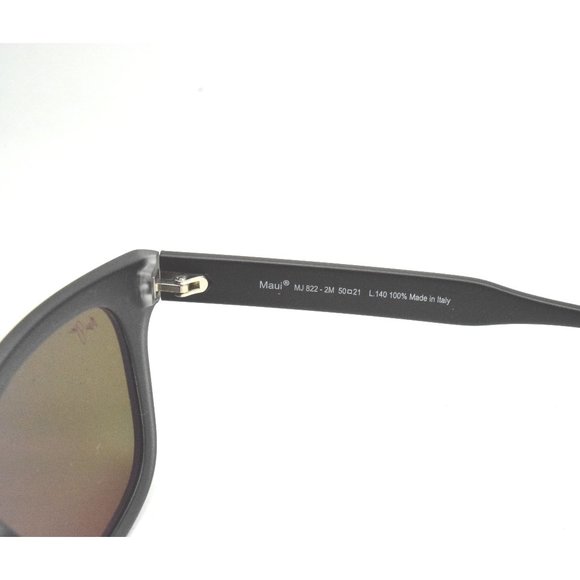 Maui Jim Shore Break MJ 822-2M Matte Black / HAWAII LAVA™ Lens main image 5